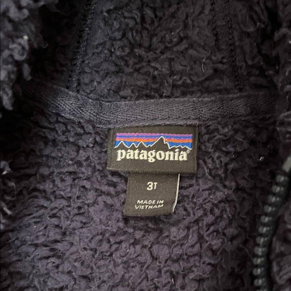 Patagonia Baby Furry Friends Fleece Hoodie -Unisex 3T - Picture 3 of 3